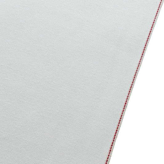 RiverDenim 9.7oz White, Red Selvedge