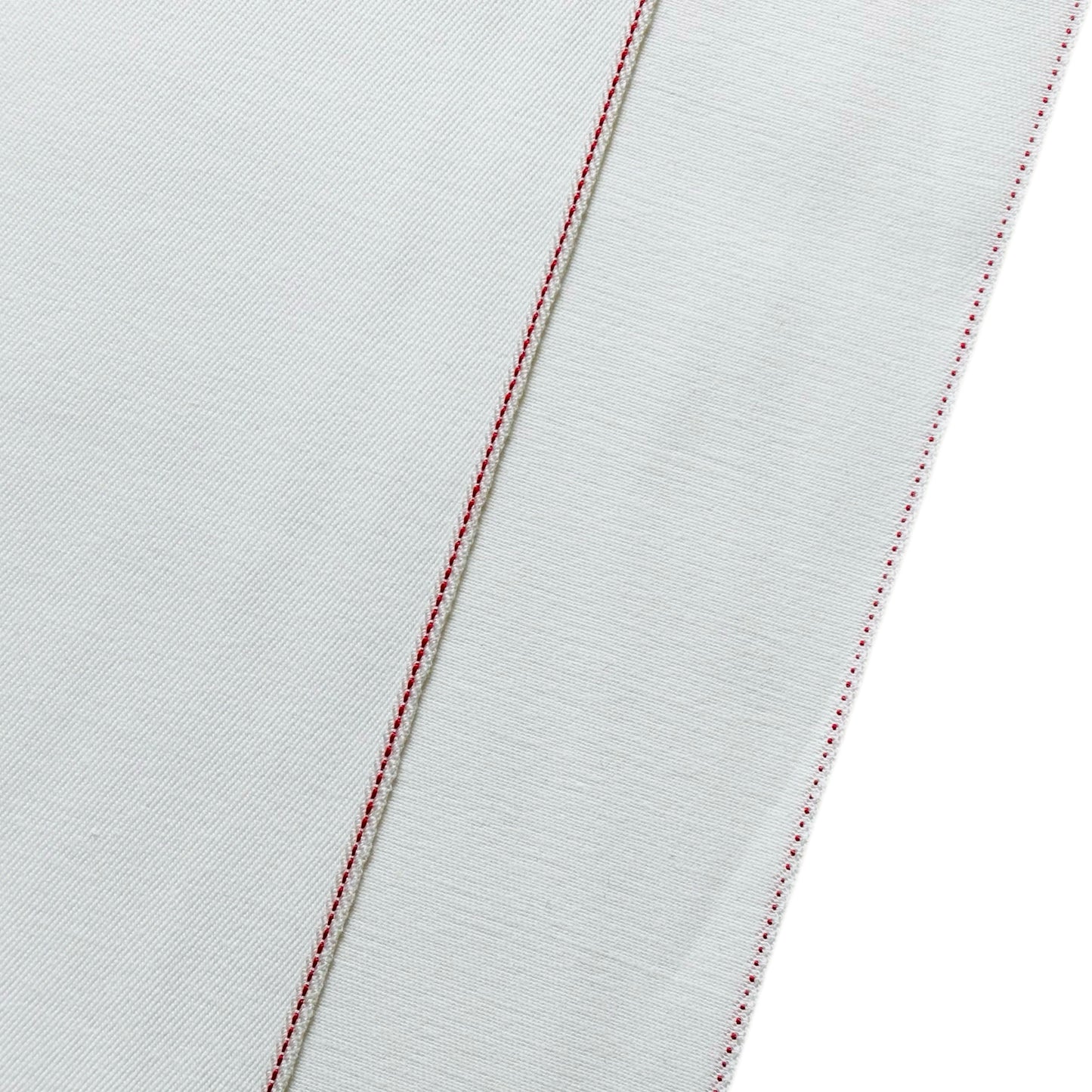 RiverDenim 9.7oz White, Red Selvedge